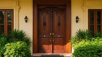 Double Door Designs: Elegance & Vastu for Indian Homes