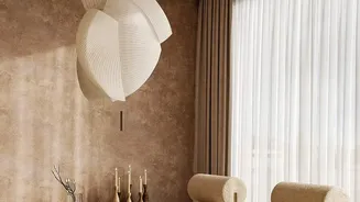 Small Home Interiors Feel Bigger With Nature-Inspired Earthy Design
