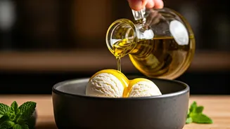 Why Food Creators Are Drizzling Olive Oil On Dessert