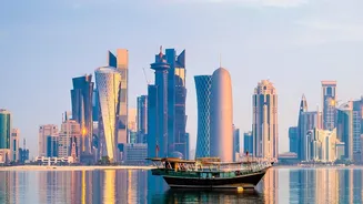 A Short Qatar Travel Itinerary Combines Desert Scenery With A Coastal Sunset