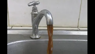 Black Water Gushes Out Of Taps In Noida Homes, Officials Blame The Weather