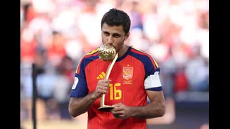 Melhor jogador da Copa, Rodri sonha em jogar no Real Madrid