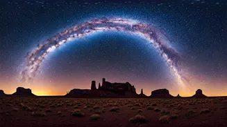 Catch The Milky Way At Remote Low Light Pollution Areas