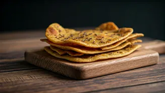 Turn Extra Cooked Parathas Into Crispy Zero-Waste Cumin Chips