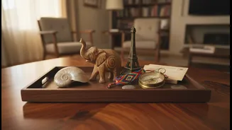 A Tray Can Corral Small Travel Finds Into One Clear Display