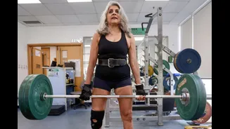 Defying The Odds: How A 70-Year-Old Retired Teacher Beat Osteoporosis To Become A Professional Powerlifter