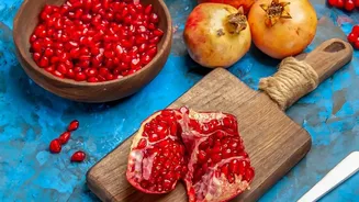How Pomegranate Can Add Texture To A Simple Breakfast