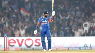 Hardik Pandya completes 100 T20I sixes with half-century against SA