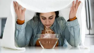 Supercharge your steam inhalation with ginger and lemon