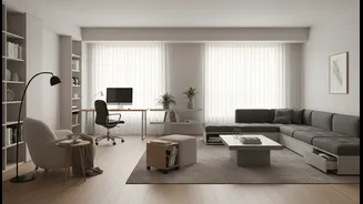 A Single Room Can Work Harder With Zones, Storage And Moveable Furniture