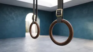 Master ring dips for upper body strength
