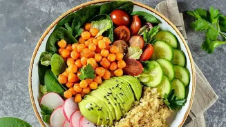 How To Improve Gut Digestion With Daily Cucumber Beetroot And Roasted Chana Bowls