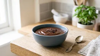 Chocolate Pudding Needs Only A Few Minutes Of Active Cooking