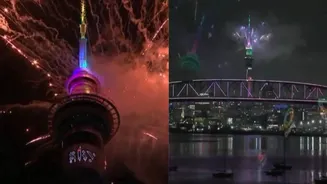 2026 Is Here! New Zealand Welcomes The New Year; Internet Erupts In Fireworks And Celebrations