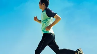 Running Challenges Balance As The Body Moves Repeatedly Through Space