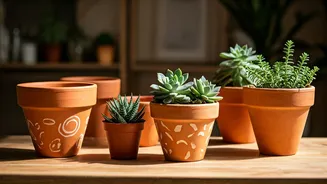 Terracotta Clay Pot Upcycling Sweeps Aesthetic Home DIY Channels