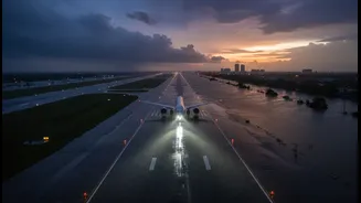 How Kolkata Airport Rain Delays Can Connect Flight Buffers with Waterlogged Roads