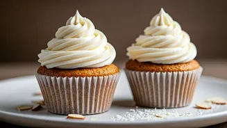 Deliciously Light Vanilla Cupcakes: A Gluten-Free Delight with Almond & Coconut Flour