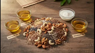 Healthy Fats Can Come From Nuts, Seeds And Regional Cooking Oils