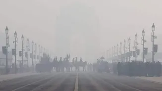 Delhi-NCR shivers, mercury dips to 3.6°C; IMD issues red alert for ‘very dense fog’