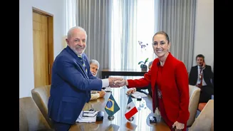Após alerta sobre protestos, Lula e Sheinbaum reforçam parceria