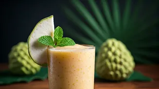 The Best Custard Apple Smoothie For Sweet Cravings