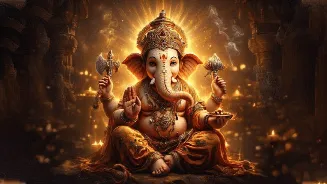 What colour should you wear for Ganpati puja?