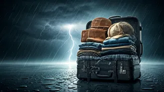 Thunderstorm Weather Makes Overpacking Feel Sensible