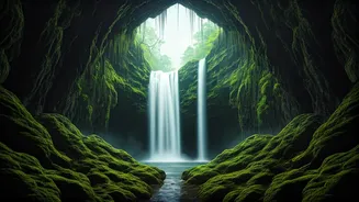 Hidden Caves Look Magical During The Rains