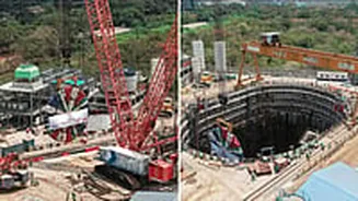Mumbai-Ahmedabad Bullet Train Milestone: 350-Tonne Cutterhead Lowered For India's First Undersea Rail Tunnel