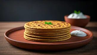 Protein-Packed Dahi Paratha: Your Tangy, Nutritious Breakfast Delight!