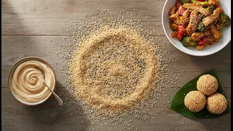 Sesame Can Move beyond Garnish in Laddoos, Dips and Stir-Fries