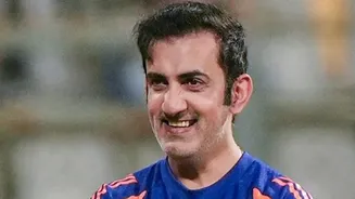 Gautam Gambhir’s heartwarming gesture for fans wins the internet during India vs Afghanistan test