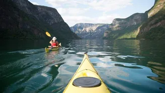 Kayaking in Norway's fjords: A must-do experience