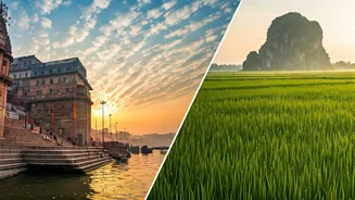 Easter 2026: India's Top Travel Picks Revealed! Varanasi & Vietnam Lead the Pack