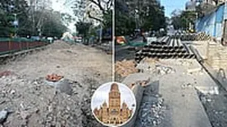 Mumbai Road Concretisation Woes Persist With Traffic Snarls, Dust Pollution And Daily Inconvenience As BMC Completes Only 59.5 Per Cent Work