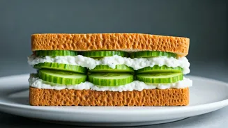 Cool & Light: The Ultimate Hung Curd Cucumber Sandwich for Healthy Eating