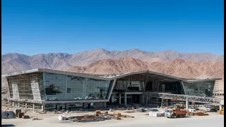 Leh Airport’s 83% Complete Terminal Is A Big Ladakh Travel Signal