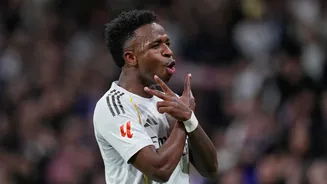 Vinicius Junior Faces Potential El Clásico Ban After Red Card Against Villarreal, Apologises to Real Madrid Fans