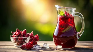 This Home-Brewed Hibiscus Tea Is Pure Refreshing Summer Magic