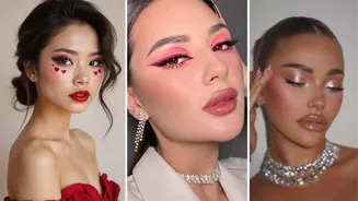 Makeup styles that exude fun, love and glamour this Valentine’s Day