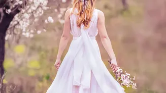Why Flower Crowns Remain Top Styling Choice For Ethereal Spring Outdoor Party Looks