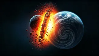 Moon's Mysterious Origin: Theia's Impact Unveiled