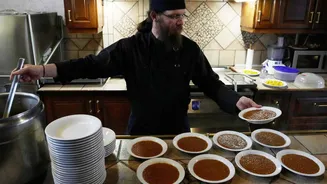 Greek Monks Promote Healthy Eating Habits Through Traditional Lenten Practices