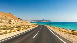 Travel Vloggers Recommend Crowd Free Coastal Village Road Trips In Oman