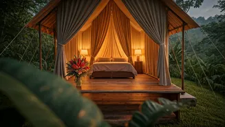 Wayanad Glamping Tents Are the Ultimate Romantic Honeymoon Escape