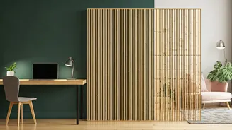 Use Smart Bamboo Screening To Divide Your Work And Living