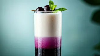 This Gorgeous Jamun Coconut Cream Drink Is Completely Viral