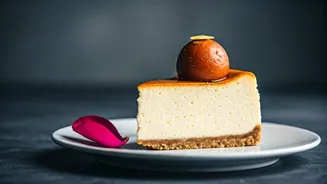 Gulab Jamun Meets Cheesecake And Magic Happens