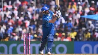 Ibrahim Zadran slams his third T20 World Cup half-century: Stats